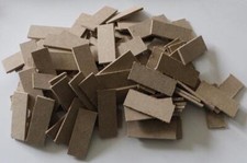 Bases de MDF pré-cortadas 40mm x 15mm 2mm x 106 (NNN2058) comprar usado  Enviando para Brazil