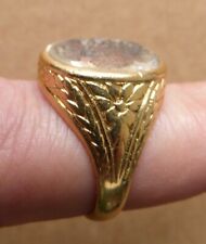 Bague chevalière citrine d'occasion  Paris IX