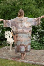 Mercado de Estrelas Imaginarium Ópera Espanador Kimono Robe com Lua Comprimento Longo comprar usado  Enviando para Brazil