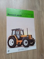 Prospectus tracteur renault d'occasion  Lys-lez-Lannoy