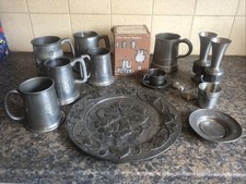 Pewter joblot 3kg for sale  GRANTHAM