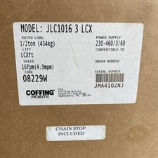Coffing jlc1016 lcx for sale  Houston