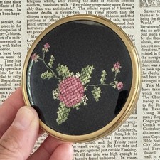 Vintage pocket mirror for sale  CRANLEIGH