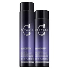 Xampu e condicionador Tigi Catwalk Fashionista violeta para unissex, duplo, usado comprar usado  Enviando para Brazil