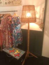 Lampadaire rotin vintage d'occasion Lampadaire rotin vintage d'occasion  Clermont-Ferrand-