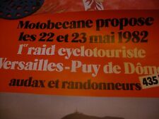 Vintage affiche épreuve d'occasion  Blanzat
