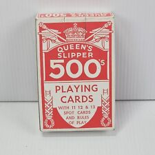 Baralho completo vintage Queen Slipper anos 500 Austrália ótimo estado, usado comprar usado  Enviando para Brazil