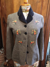 Veste motifs brodés d'occasion  Grenoble-