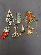 Vintage christmas jewelry for sale  Lorain