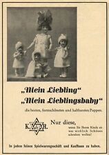 Puppen reklame 1928 gebraucht kaufen  Waldburg