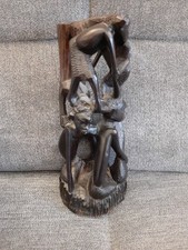 Afrikanische holzskulptur mens gebraucht kaufen  Köln