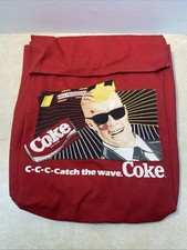 Mochila Coca Cola 1980s Max Headroom C-C-Catch The Wave Cloth Coca-Cola Vintage comprar usado  Enviando para Brazil