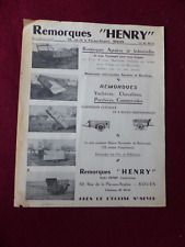 Agricultural trailer catalogue d'occasion  Expédié en Belgium