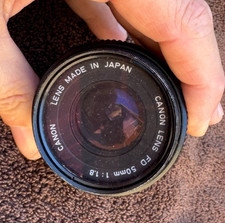 Lente Canon FD 50mm 1:18 comprar usado  Enviando para Brazil