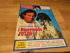 Julio Iglesias Concurso Un, Dos, Tres Rafaella Carra SEMANA 1983 comprar usado Julio Iglesias Concurso Un, Dos, Tres Rafaella Carra SEMANA 1983 comprar usado  Enviando para Brazil