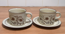 Cups saucers hornsea for sale  EAST COWES