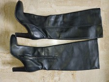 Bottes cuir noir d'occasion Bottes cuir noir d'occasion  Montpellier-