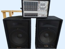 Phonic speakers mixer for sale  OLDHAM