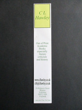 Bookmark bookshop hawley d'occasion  Expédié en Belgium