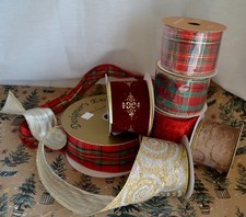 Free holiday ribbon for sale  Questa