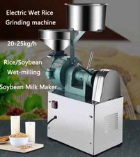 Máquina eléctrica de molienda de arroz húmedo máquina comercial de pasta de arroz segunda mano  Embacar hacia Mexico