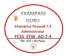 Usado, FCSS_EFW_AD-7.4 Enterprise Firewall 7.4 Administrator! 57QA! JUNE UPDATES comprar usado  Enviando para Brazil