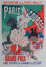 Jules cheret lithographie d'occasion  France