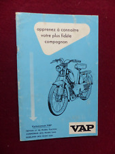Livret cyclomoteurs vap d'occasion  Saint-Romain-de-Colbosc