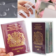 Clear passport holder for sale  LONDON