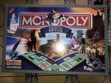 Monopoly devon edition for sale  CULLOMPTON