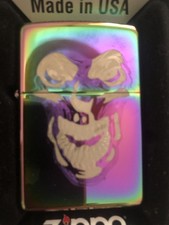 Zippo skull face gebraucht kaufen  Einbeck