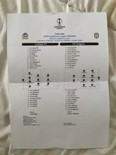 Linfield zalgiris vilnius for sale  LYMM
