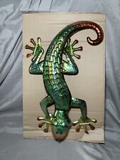Green metal lizard for sale  Flint