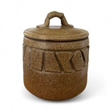 Jarro de biscoito Bob Sakoda Studio arte cerâmica meados do século grés moderno comprar usado Jarro de biscoito Bob Sakoda Studio arte cerâmica meados do século grés moderno comprar usado  Enviando para Brazil