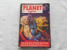 PLANET STORIES PULP-JULY 1952 1st Published Philip K Dick Story, usado comprar usado  Enviando para Brazil