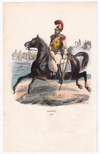 Gravure xixe carabinier d'occasion  Toulouse-