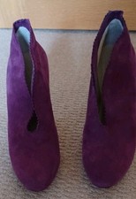 Hobbs raspberry suede for sale  WINSFORD