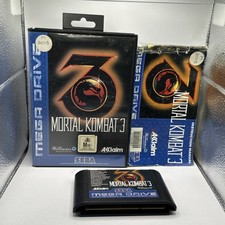 Mortal Kombat 3 • Jogo Sega Mega Drive + Manual (1995) PAL • Acclaim Fighting comprar usado  Enviando para Brazil