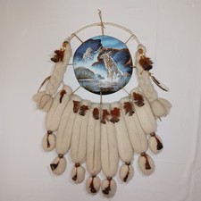 Vintage xlarge wolf for sale  Leeds