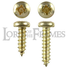 Brass plated woodscrews for sale  BARRY