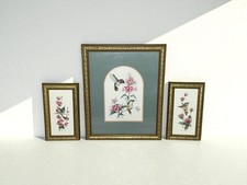 Vintage hummingbirds flowers for sale  Redding