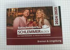 Schlemmerblock gutscheinbuch b gebraucht kaufen  Ettlingen