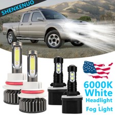 Farol LED + 899 lâmpadas de neblina F2 para Nissan Frontier 2002-2004 - 4PC 9007 comprar usado  Enviando para Brazil