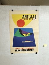 Rare affiche ancienne d'occasion  Lille-
