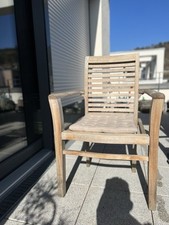 Gartenstühle teakholz 6 gebraucht kaufen  Nagold