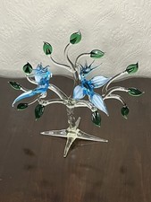 Glass blue macaw for sale  LLANRWST