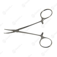 Pinça de mosquito com pescoço Crown curvada 1x2 dentes 5 polegadas comprimento X:SU2707 comprar usado  Enviando para Brazil