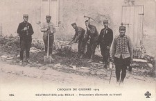 1914 german prisoners d'occasion  Expédié en Belgium