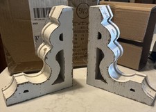 Pair distressed white for sale  Mount Pulaski