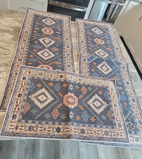 Rug set blue for sale  Williamsburg